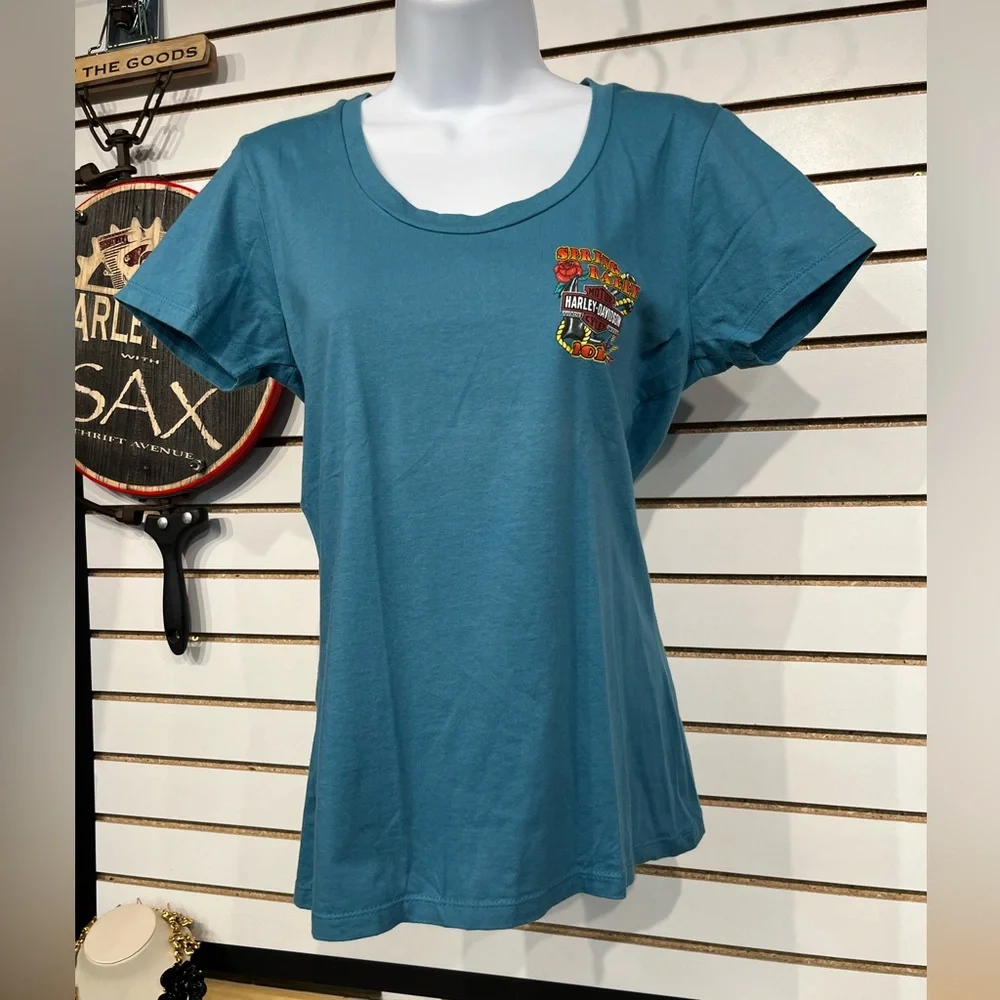 Harley FL Spring Rally tee size medium - Picture 2 of 8